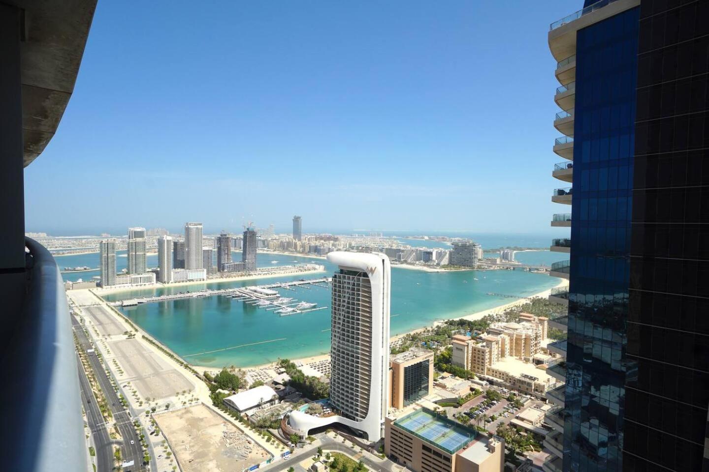 Sea & Palm View Elegant 1 Bedroom Apartment Dubai Exterior photo